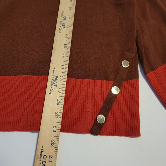 Marc New York Brown Rust Pullover Sweater Sz S Small‎ Classic Career - Picture 5 of 10